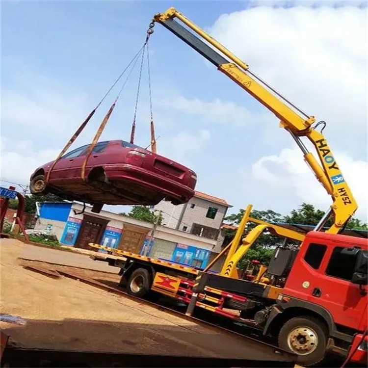 海宁吊车救援小汽车怎么吊