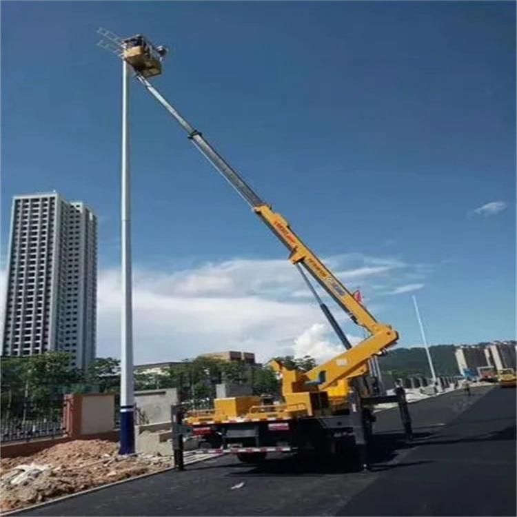 海宁维修路灯的曲臂升降车出租