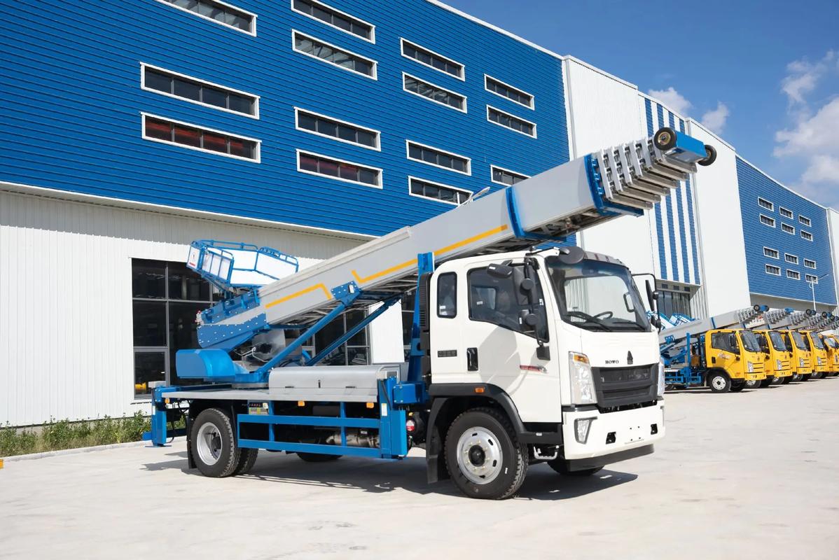 海宁出租云梯车高空作业车 建筑垃圾搬运